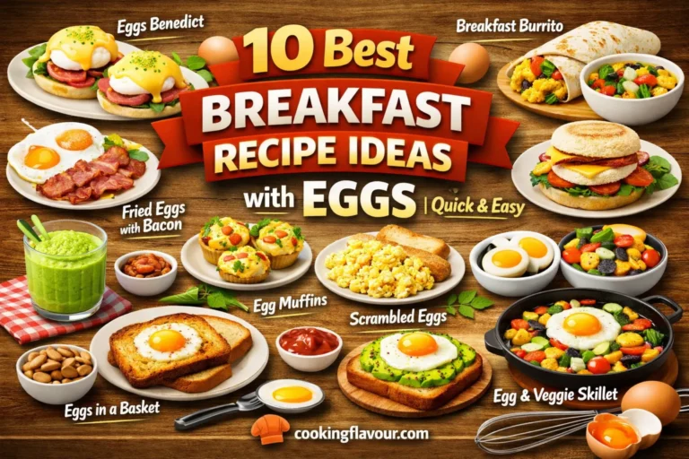 10 Best Breakfast Recipe Ideas with Eggs Quick & Easy