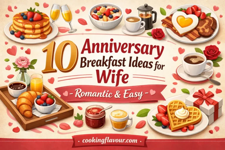 10 Anniversary Breakfast Ideas for Wife – Romantic & Easy