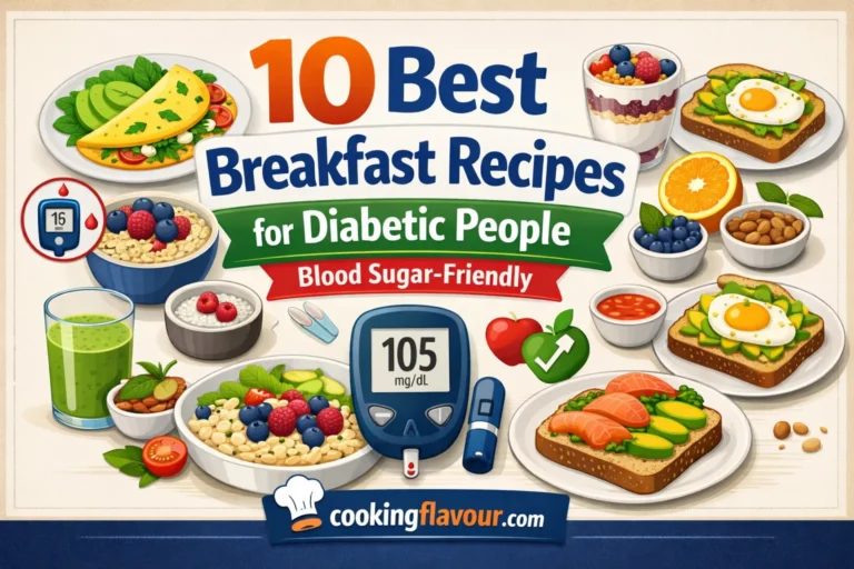 10 Best Breakfast Recipes for Diabetic People Blood Sugar-Friendly