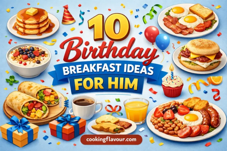 10 Birthday Breakfast Ideas for Him