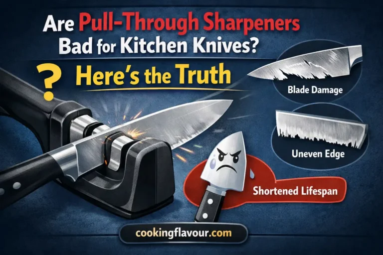 Are pull-through sharpeners bad