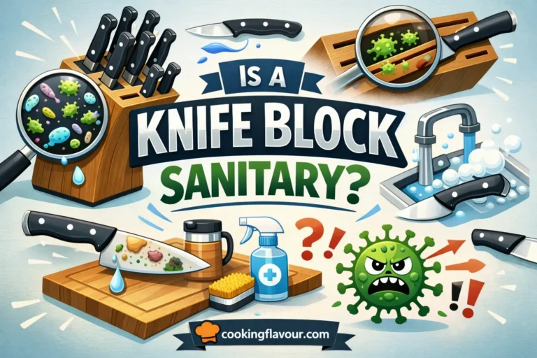 Is a knife block sanitary?
