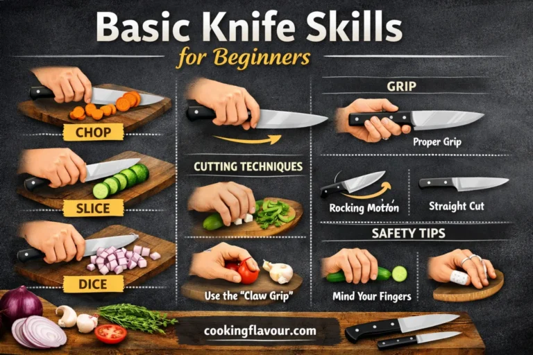 Basic knife skills for beginners