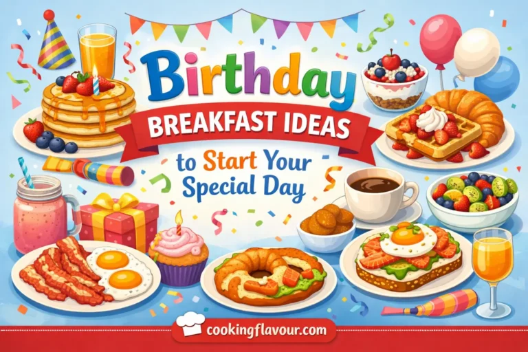 Birthday Breakfast Ideas to Start Your Special Day
