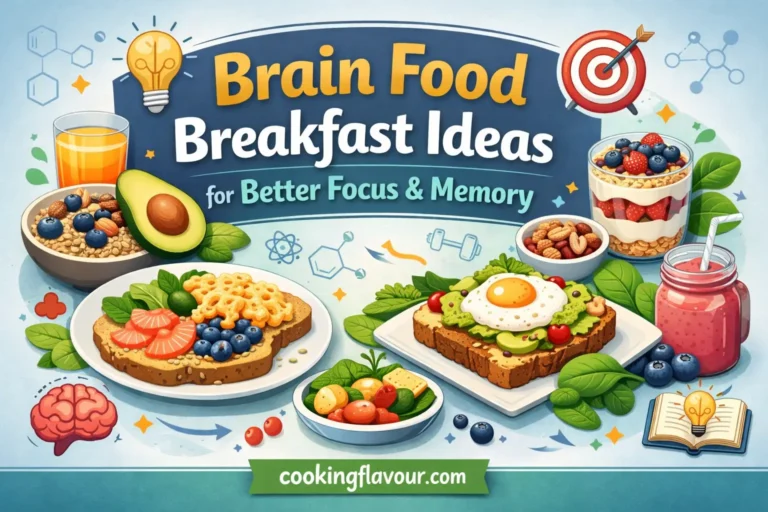 Brain Food Breakfast Ideas for Better Focus & Memory