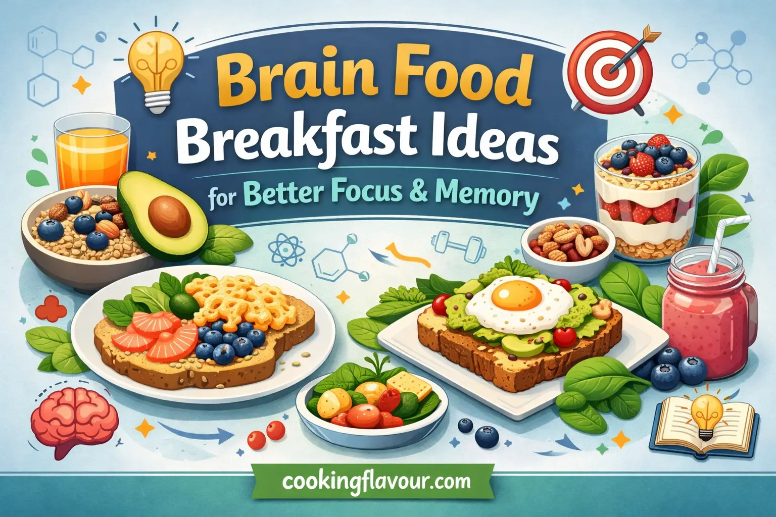 Brain Food Breakfast Ideas for Better Focus & Memory