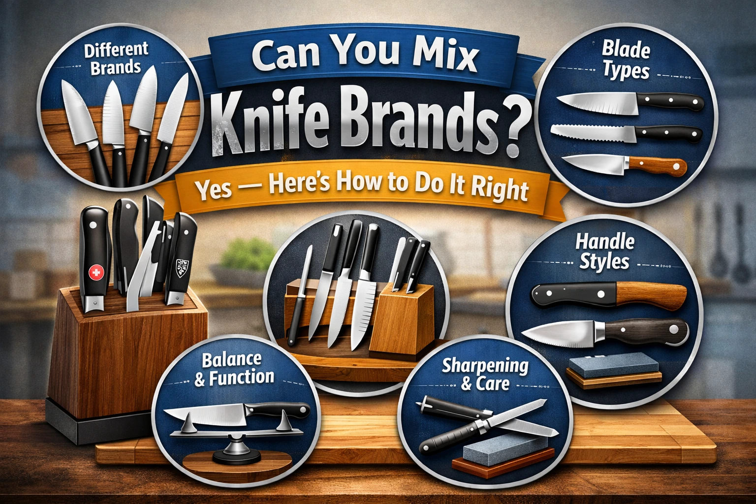 Can You Mix Knife Brands