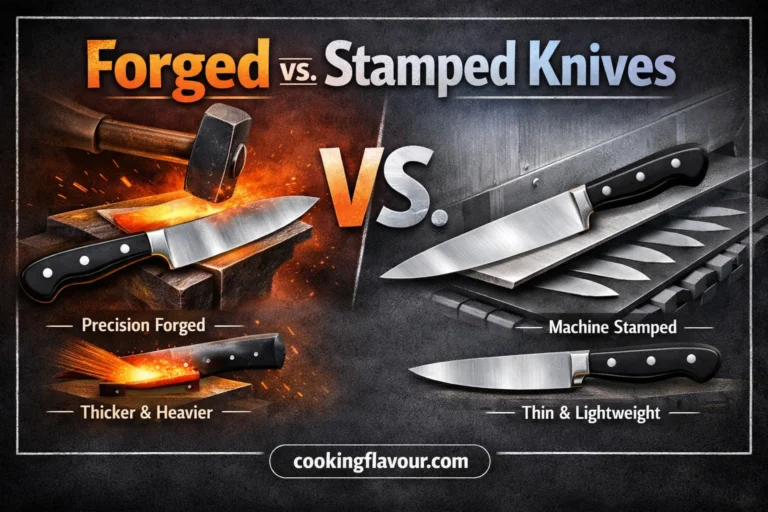 Forged vs. Stamped Knives