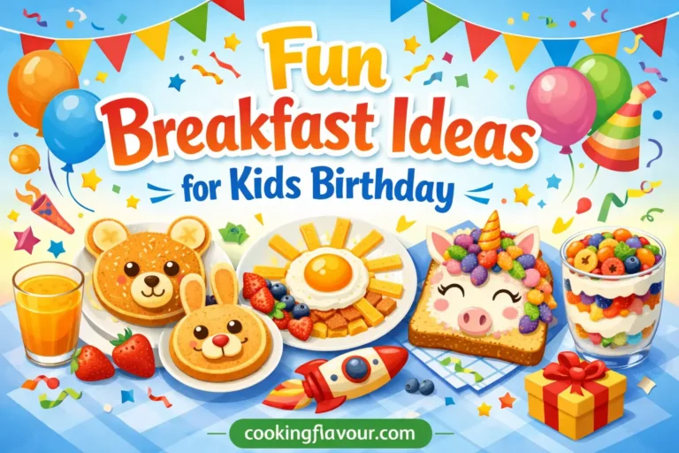 Fun Breakfast Ideas for Kids Birthday