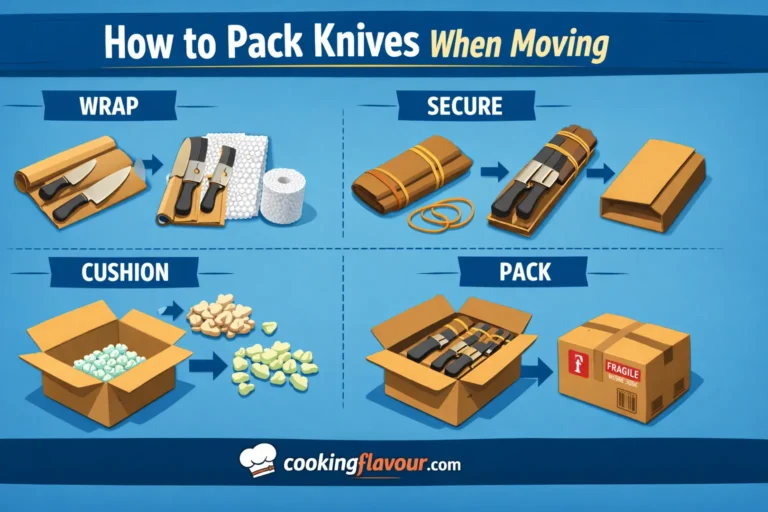 How to Pack Knives When Moving