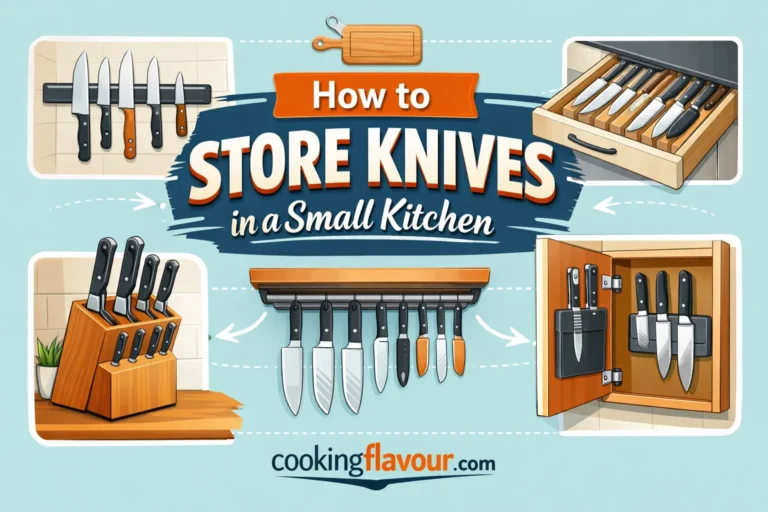 How to Store Knives in a Small Kitchen