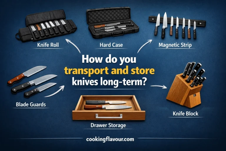 How to Transport and Store Knives Long-Term