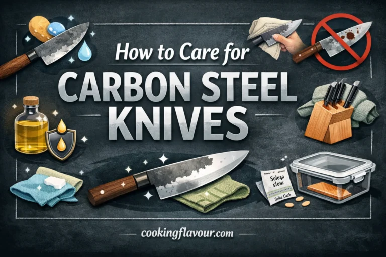 How to care for carbon steel knives