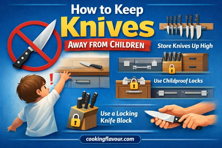 How to keep knives away from children