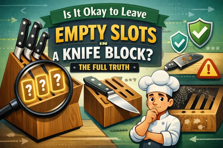 Is It Okay to Leave Empty Slots in a Knife Block