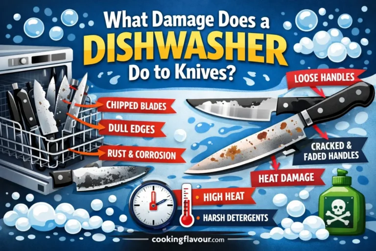 What Damage Does a Dishwasher Do to Knives