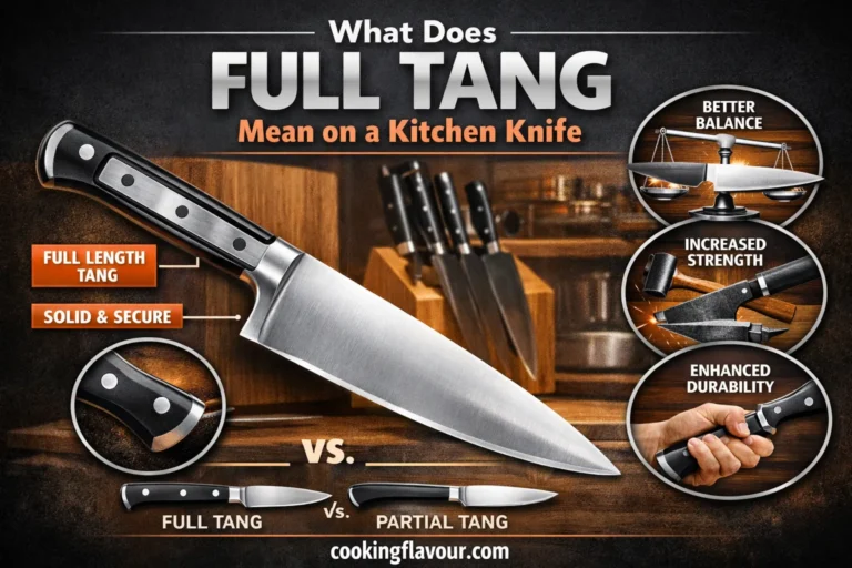 What Does Full Tang Mean on a Kitchen Knife
