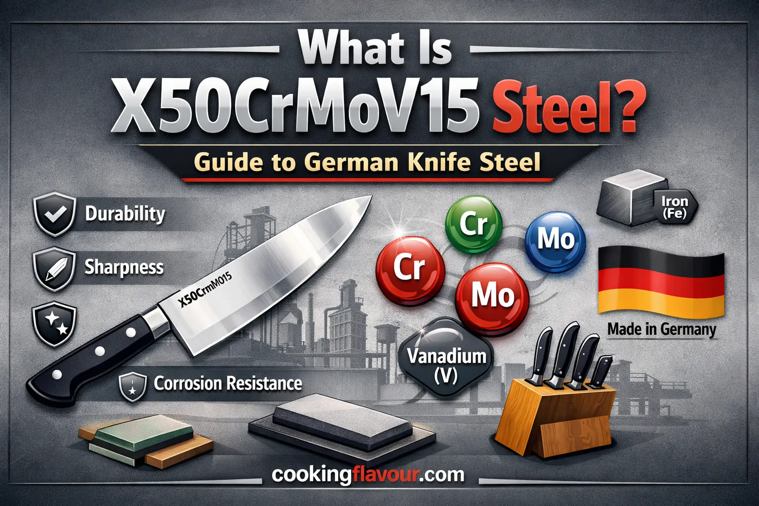 What Is X50CrMoV15 Steel
