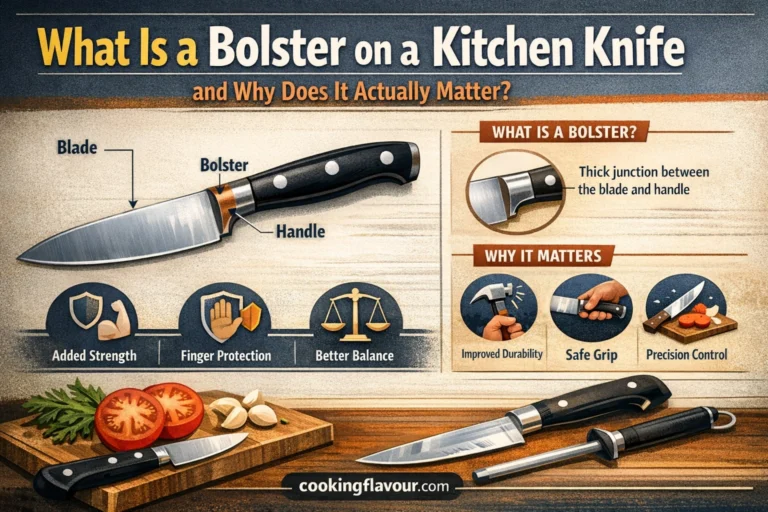 What Is a Bolster on a Kitchen Knife