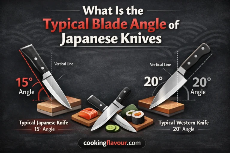 What Is the Typical Blade Angle of Japanese Knives