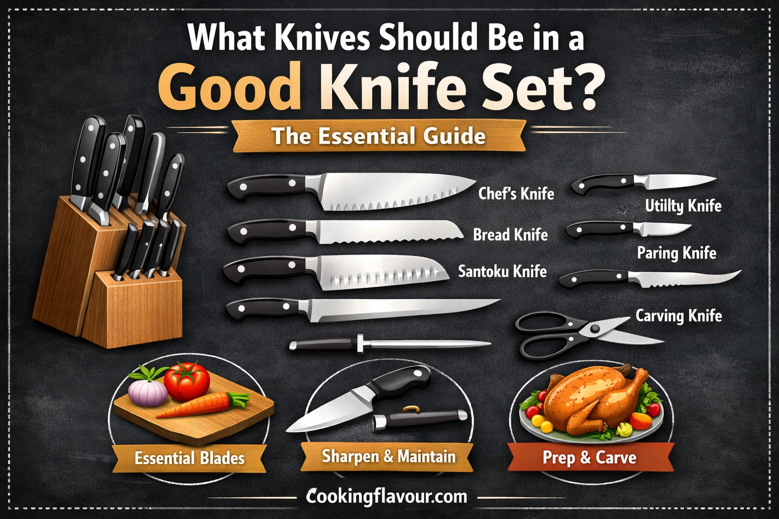 What Knives Should Be in a Good Knife Set
