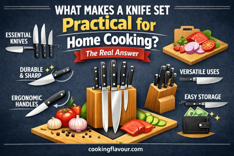 What Makes a Knife Set Practical for Home Cooking The Real Answer