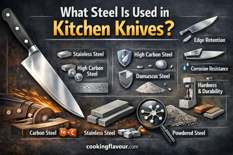 What Steel Is Used in Kitchen Knives