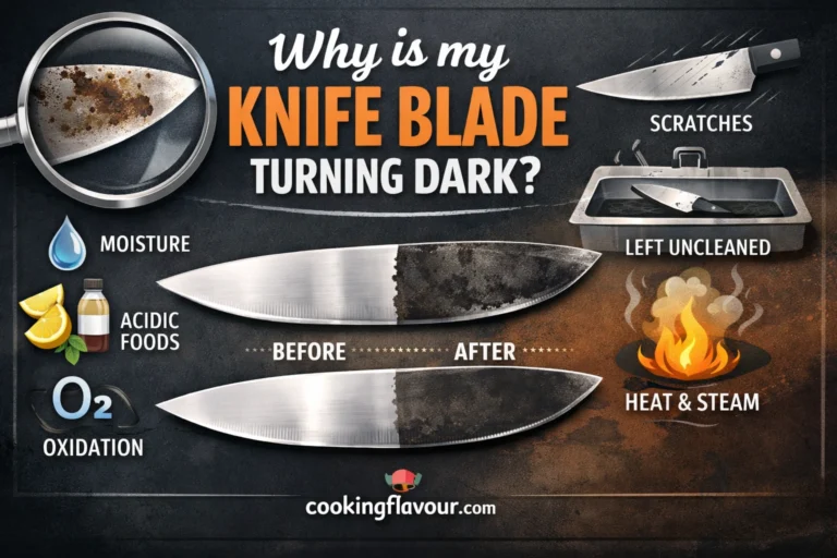 Why Is My Knife Blade Turning Dark Causes & Fixes