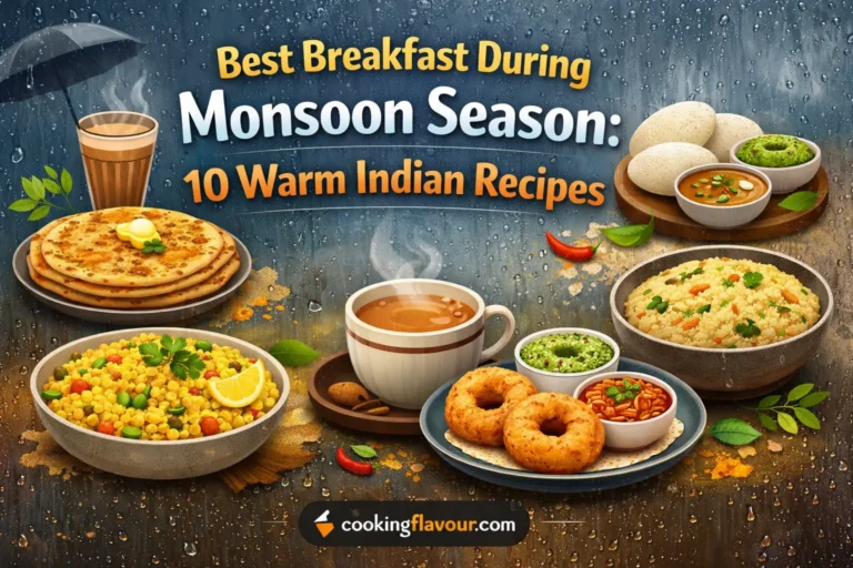 best breakfast during monsoon season