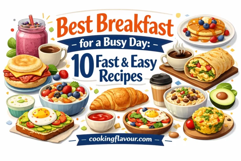Best Breakfast for a Busy Day: 10 Fast & Easy Recipes