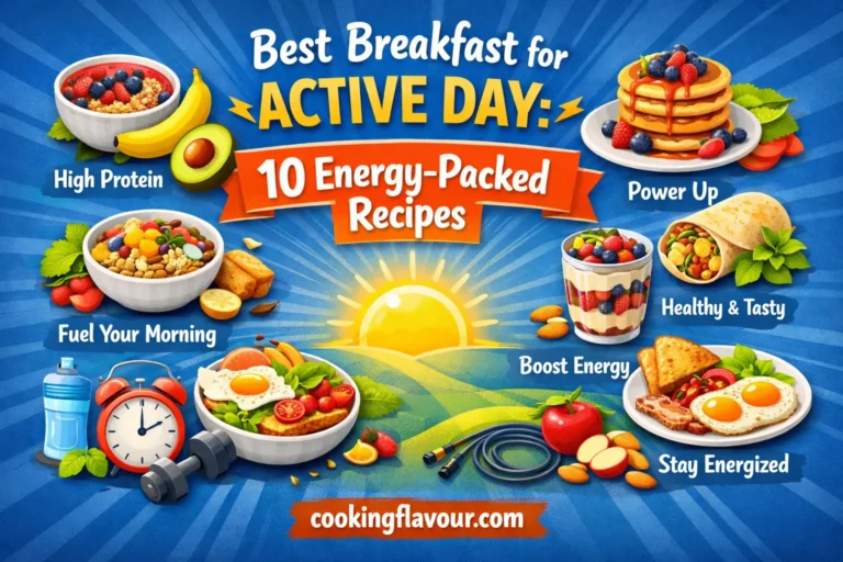 best breakfast for active day