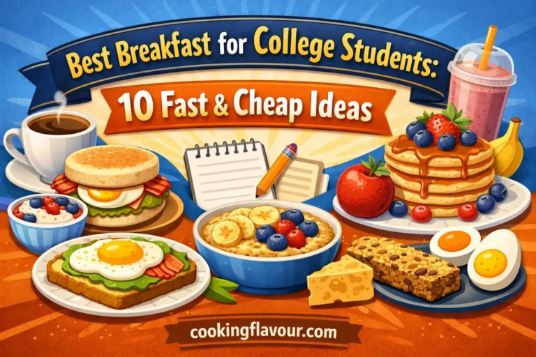 best breakfast for college students