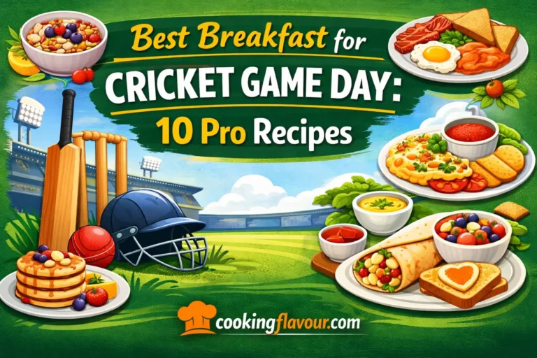 best breakfast for cricket game day