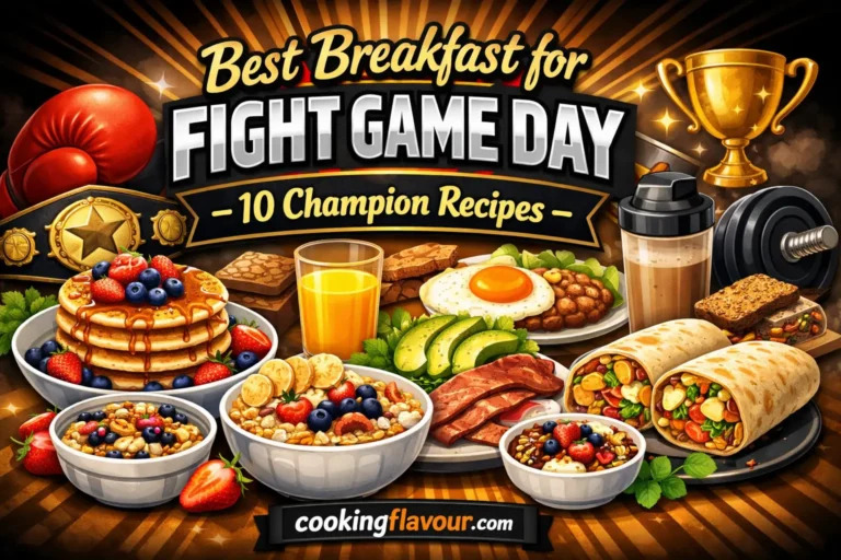 best breakfast for fight game day