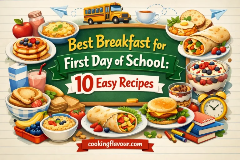 best breakfast for first day of school