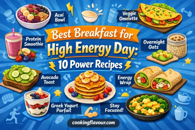 best breakfast for high energy day