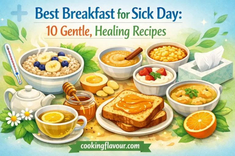best breakfast for sick day