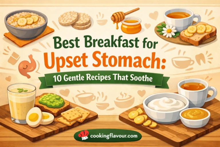 best breakfast for upset stomach