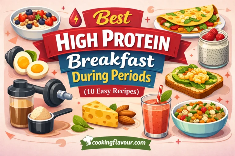 best high protein breakfast during periods