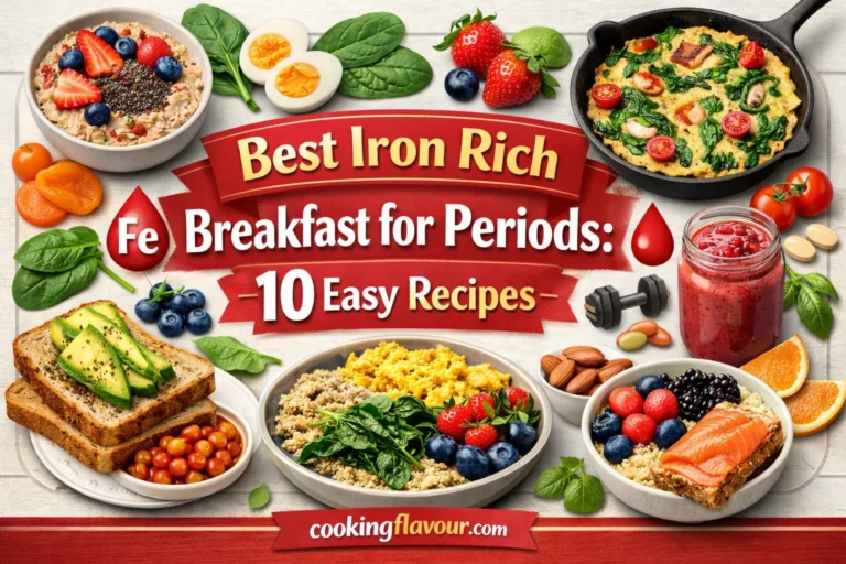 best iron rich breakfast for periods