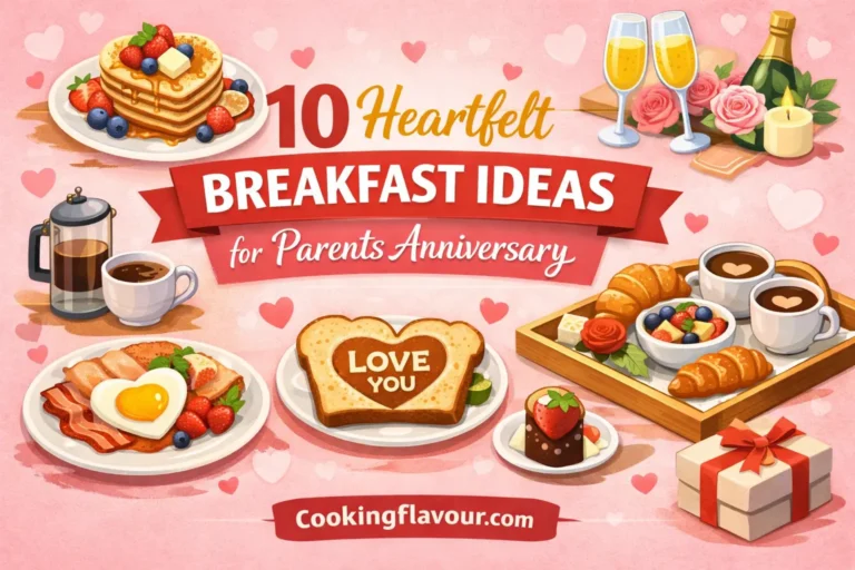 breakfast ideas for parents anniversary