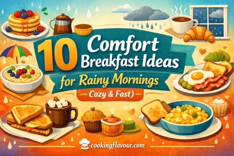 comfort breakfast ideas for rainy mornings