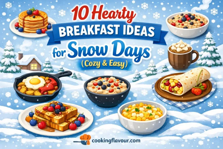 hearty breakfast ideas for snow days