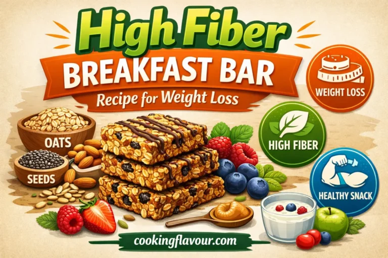 high fiber breakfast bar recipe for weight loss