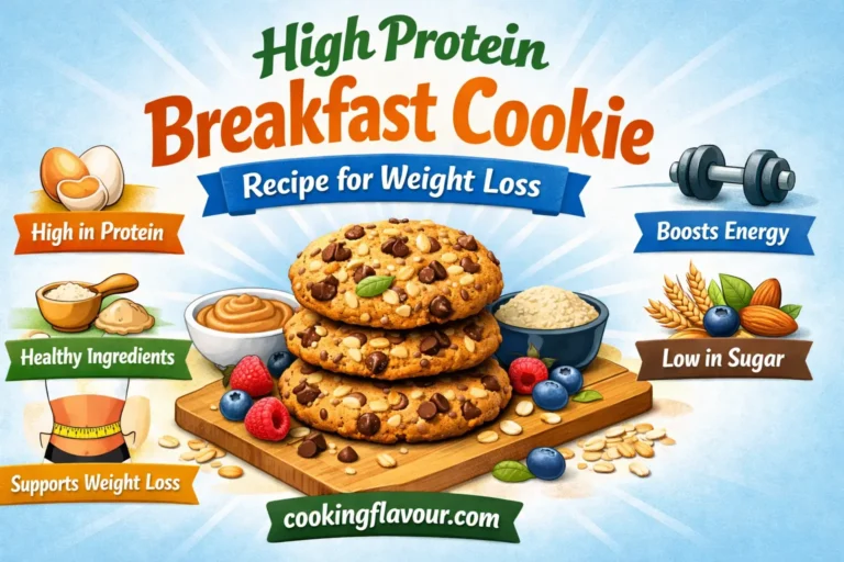high protein breakfast cookie recipe for weight loss