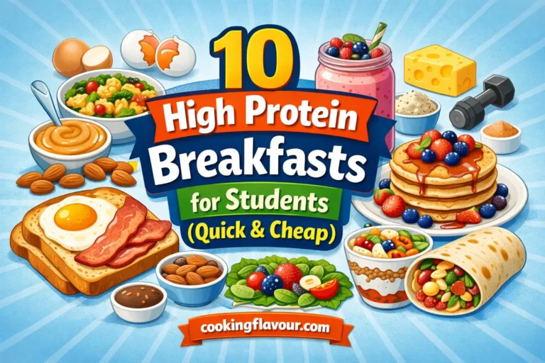 high protein breakfast for students