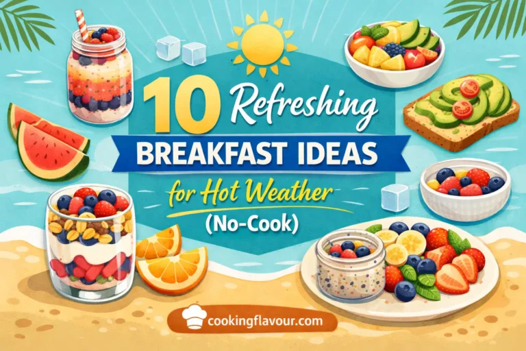 refreshing breakfast ideas for hot weather