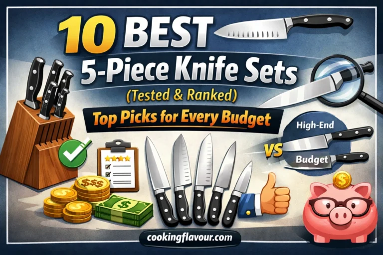 10 Best 5-Piece Knife Sets of 2026 (Tested & Ranked) – Top Picks for Every Budget