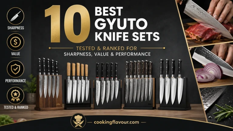 10 Best Gyuto Knife Sets (2026) Tested & Ranked for Sharpness, Value & Performance