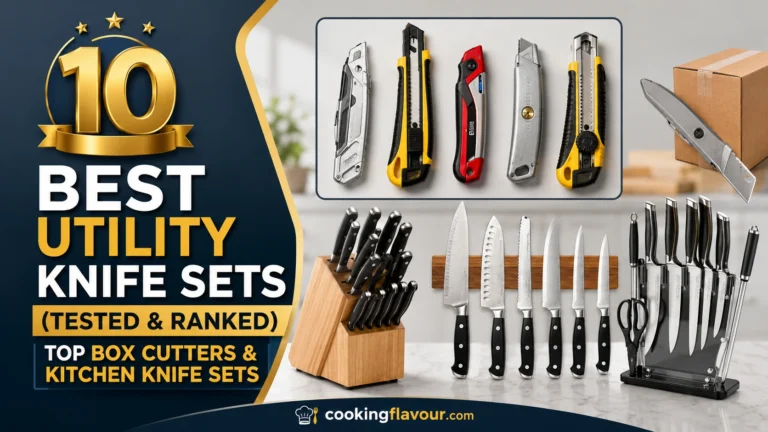 10 Best Utility Knife Sets of 2026 (Tested & Ranked) – Top Box Cutters & Kitchen Knife Sets
